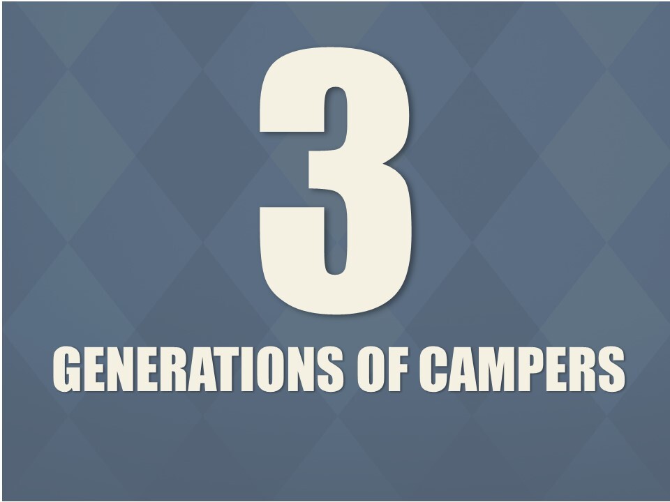 3 Generations of Campers