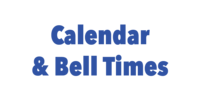 Calendar & Bell Times