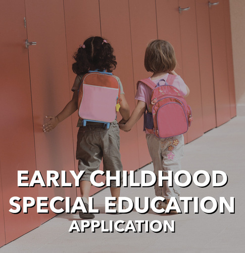 Early Childhood Special Education Application