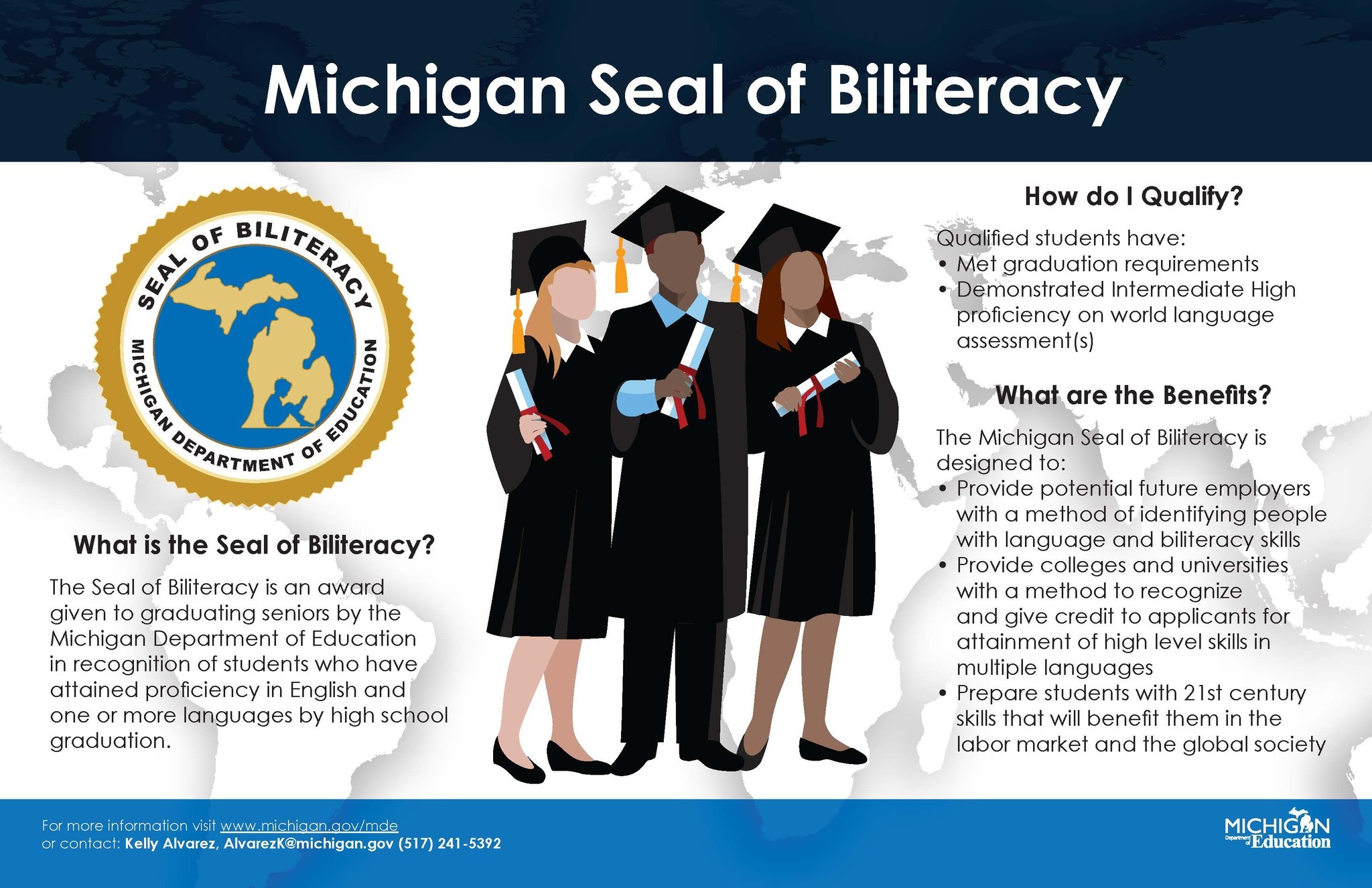 Michigan Seal Of Biliteracy Poster