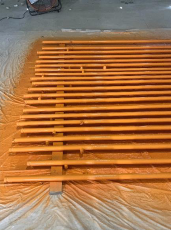 Pre-painting of Mechanical Piping