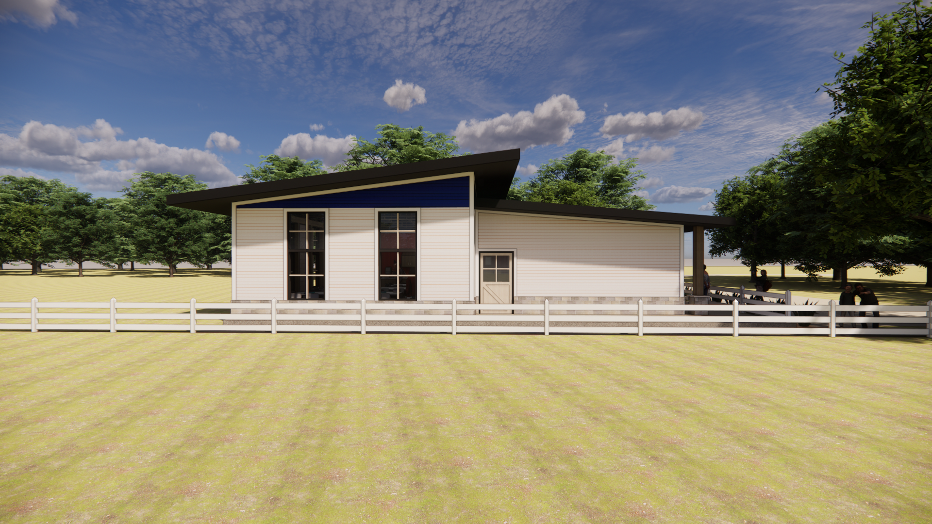 Left Side of the Scholar's Stable (North Side)