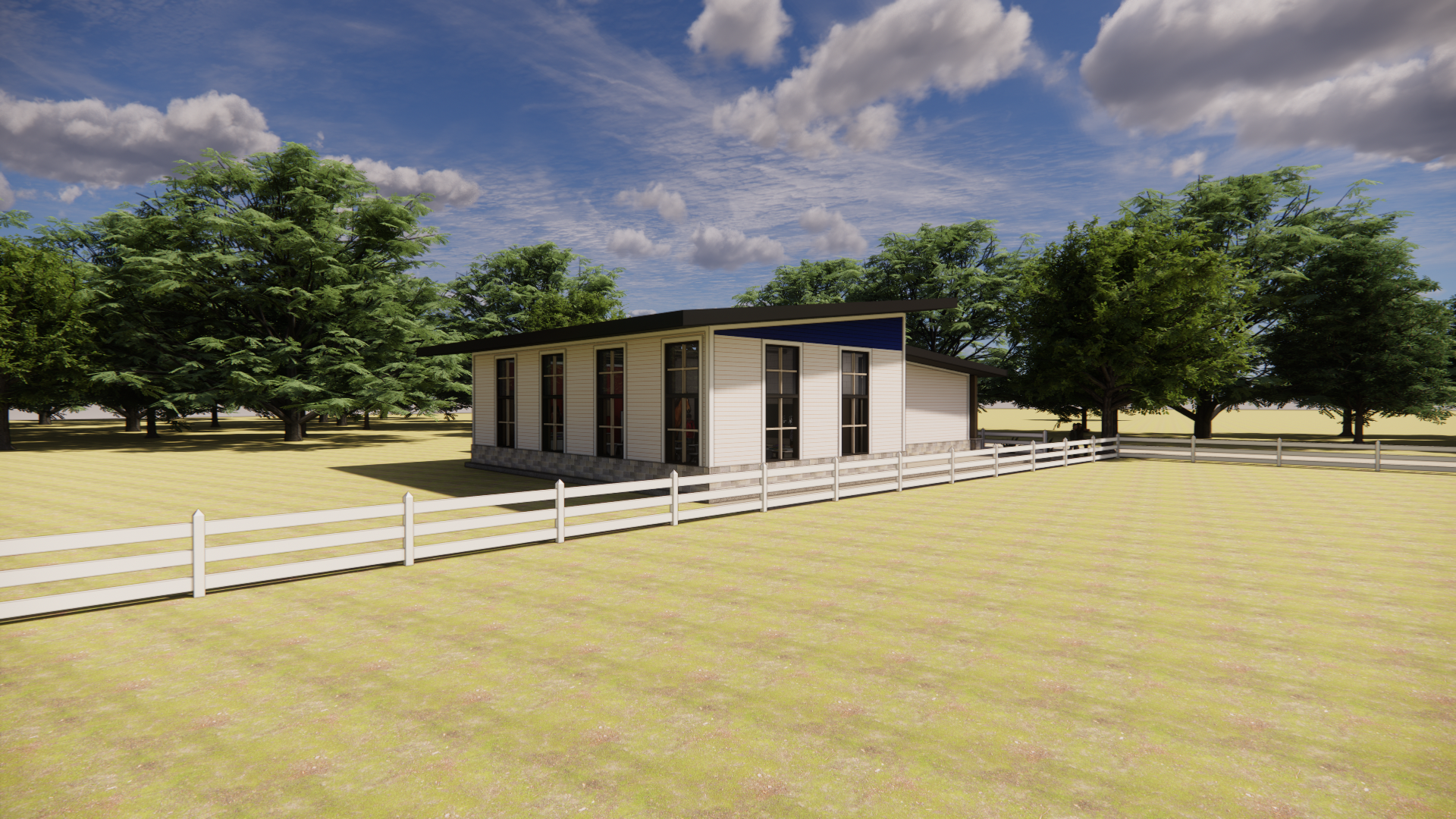 Left Back of the Scholar's Stable (Northeast Side)