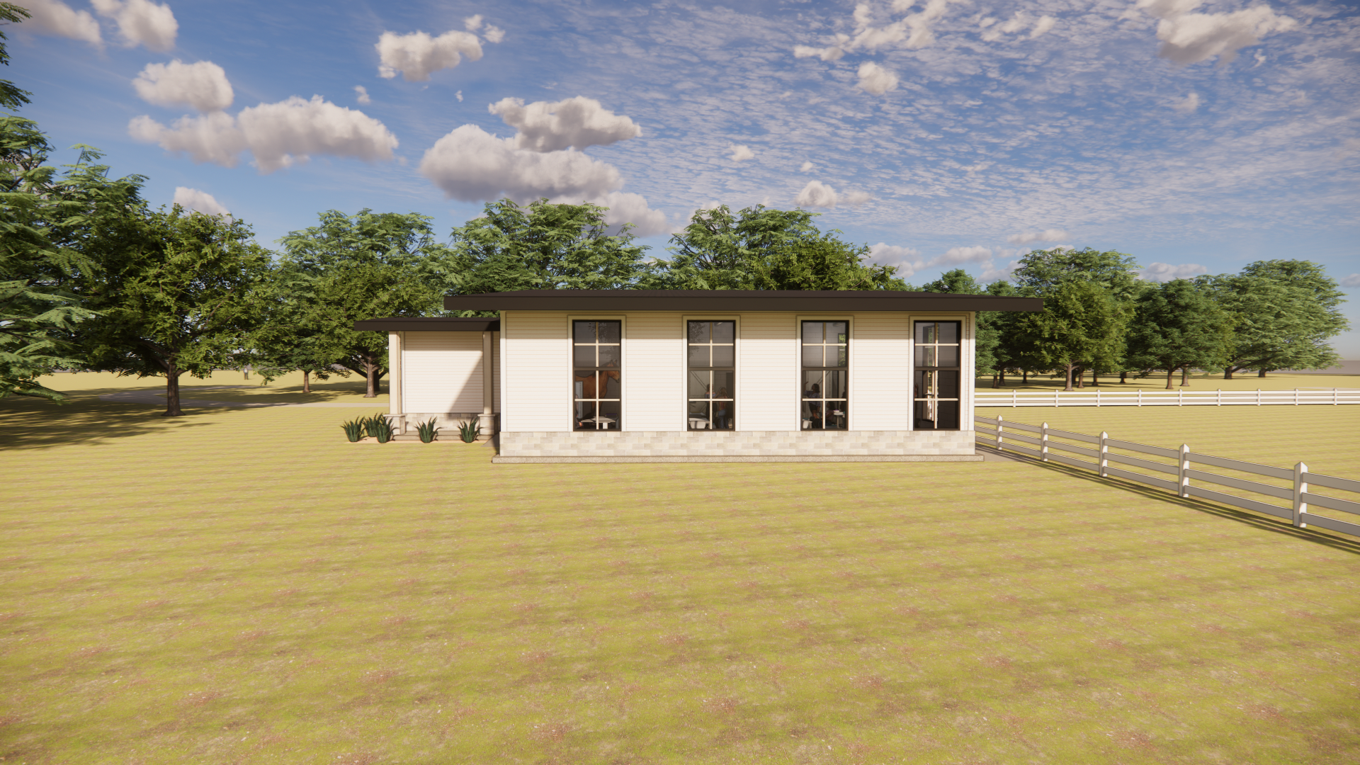 Back of the Scholar's Stable (East Side)