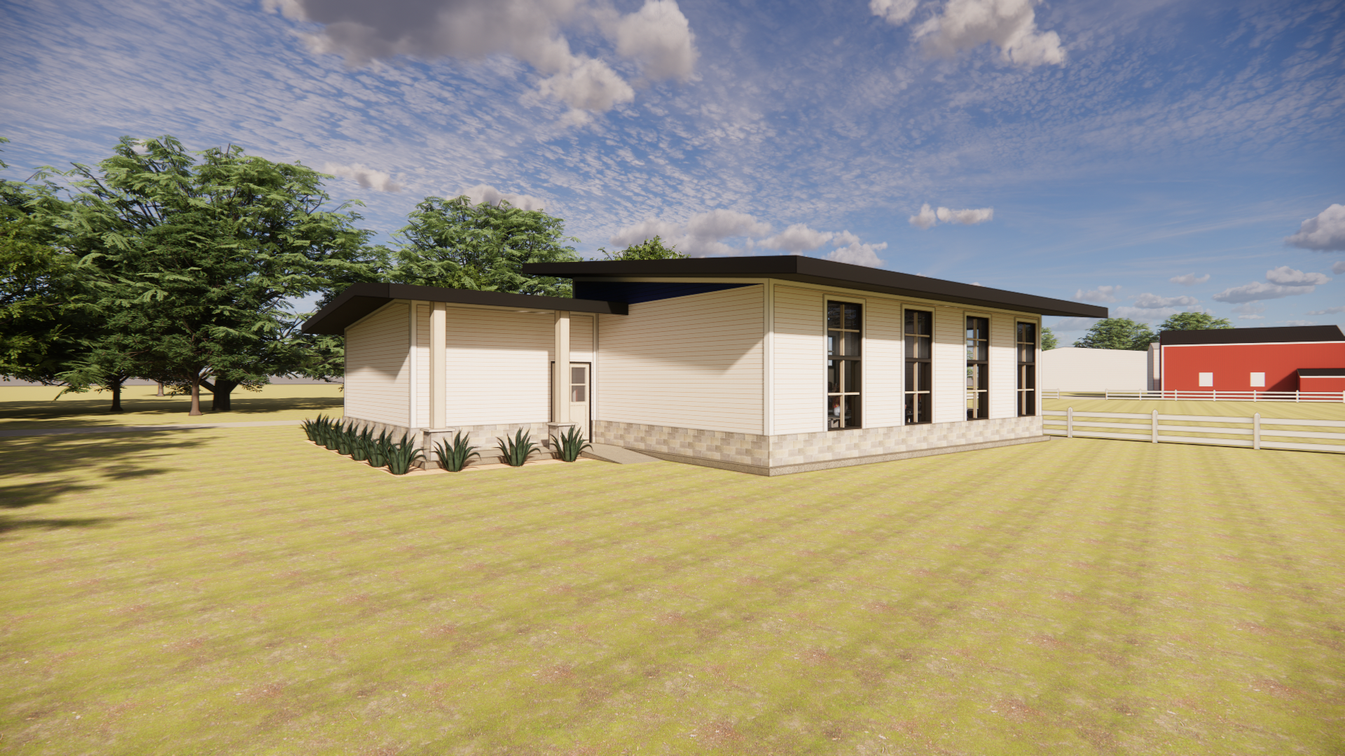 Back of the Scholar's Stable (East Side)