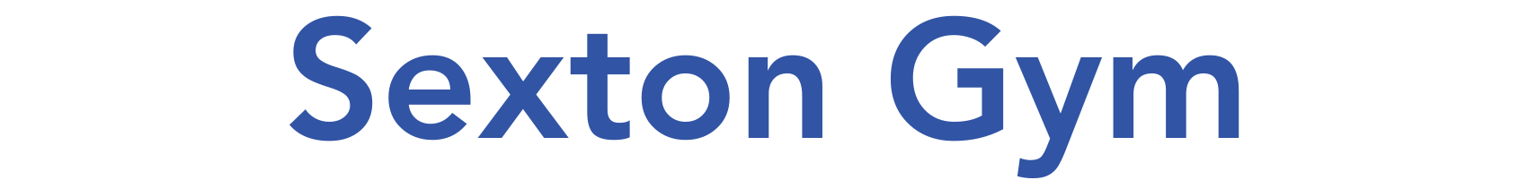 Sexton Gym Header