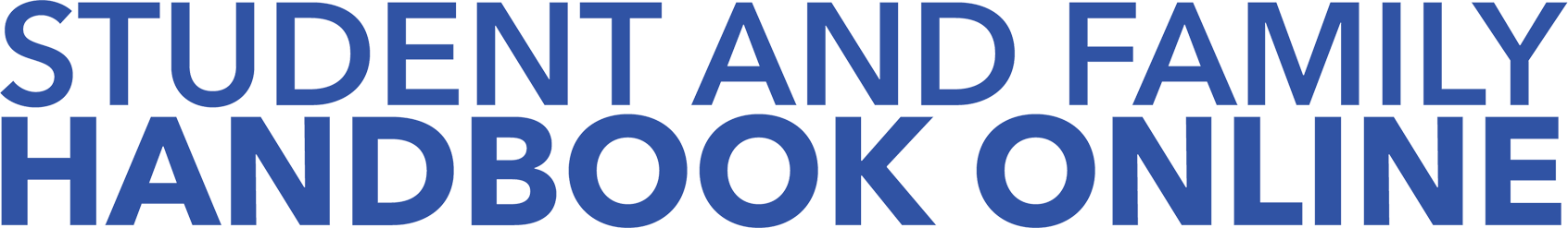 Student & Family Handbook